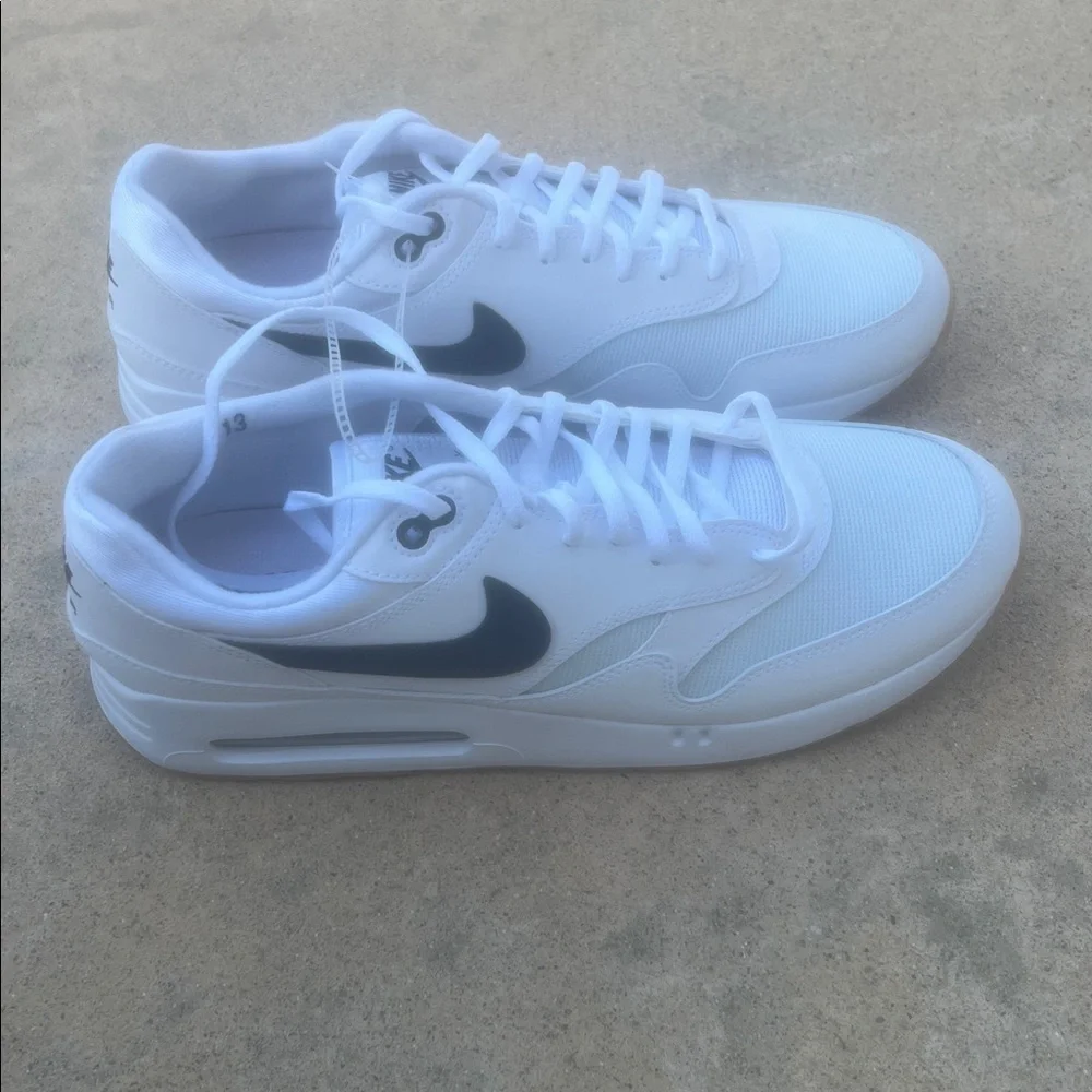 Nike Air Max 1 '86 OG G Men's White/Black Golf Shoes Sneakers Size 13 NWOB